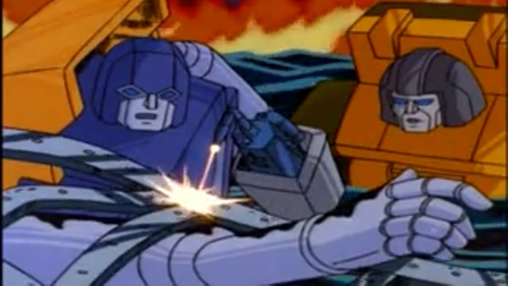 Brawn saves Huffer