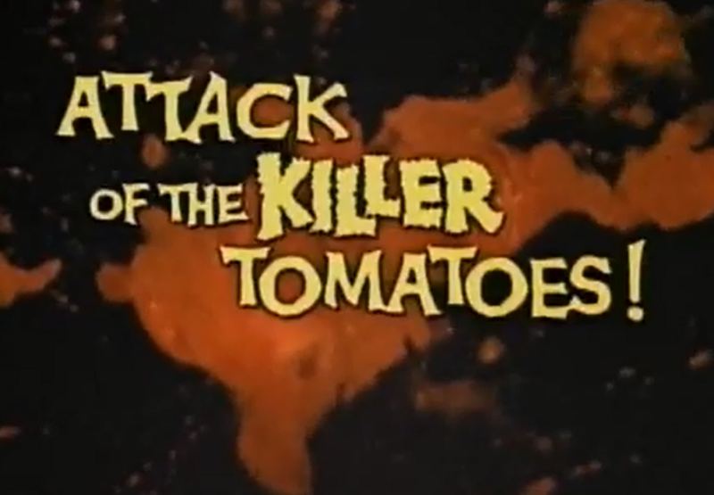 Killer Tomatoes title card