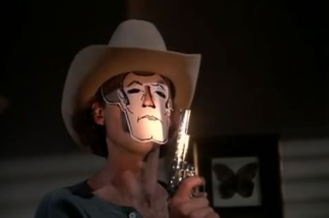 Murdock in his Range Rider mask