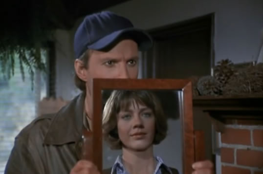 Murdock holds a mirror up for Dr. Kelly