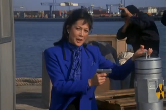 Lin Wu takes the plutonium hostage