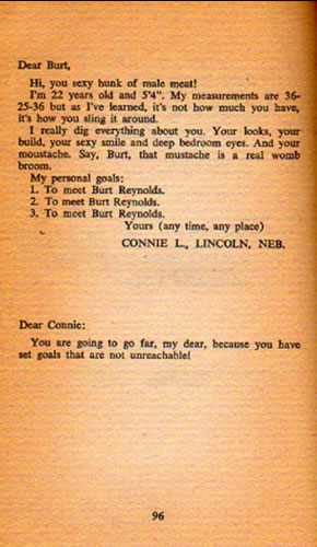 Burt Reynolds book excerpt