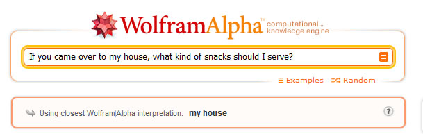 If you came over to my house, what kind of snacks should I serve?