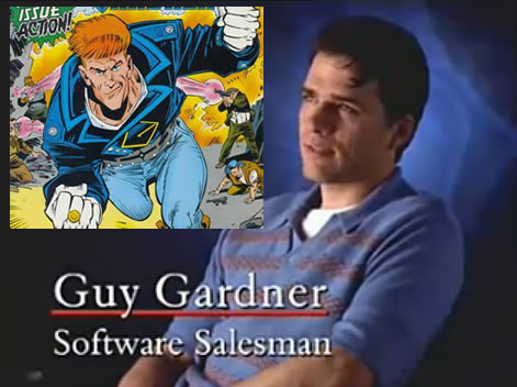 Guy Gardner - well, sort of