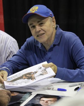 a book meets Walter Koenig