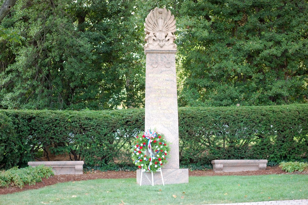 William Taft's gravesite at Arlington National Cemetery.