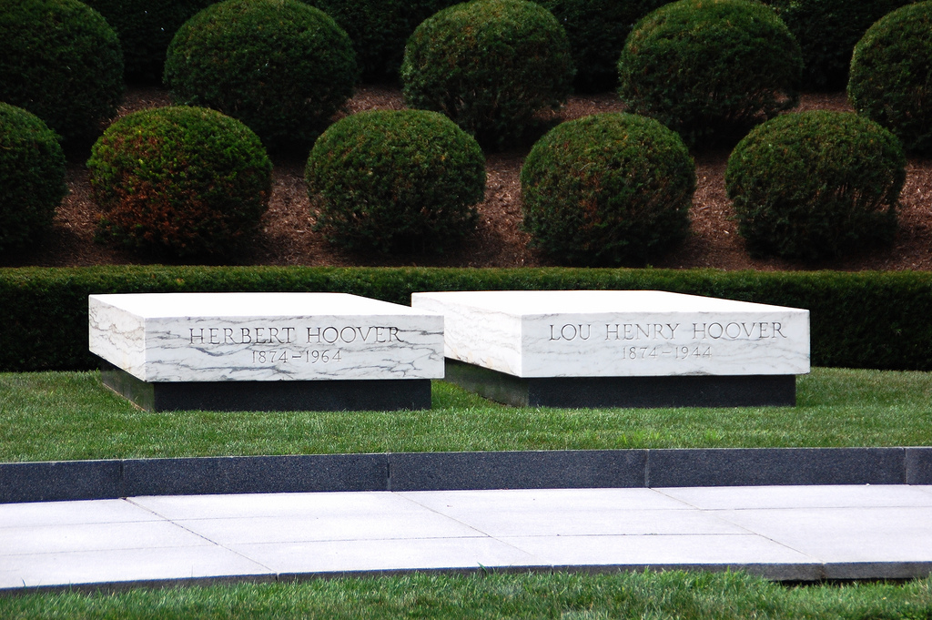 Herbert Hoover's grave