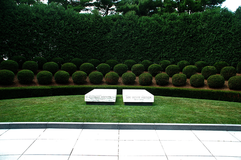 Herbert Hoover's gravesite
