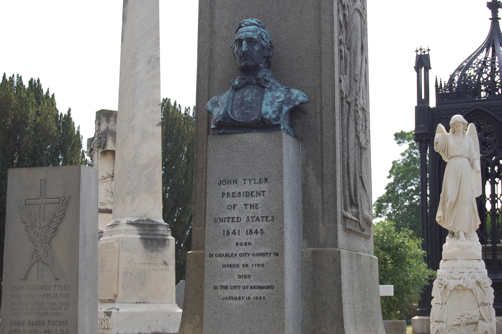 John Tyler's grave