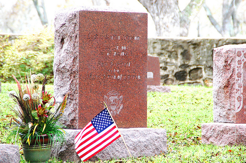 Lyndon Johnson's grave