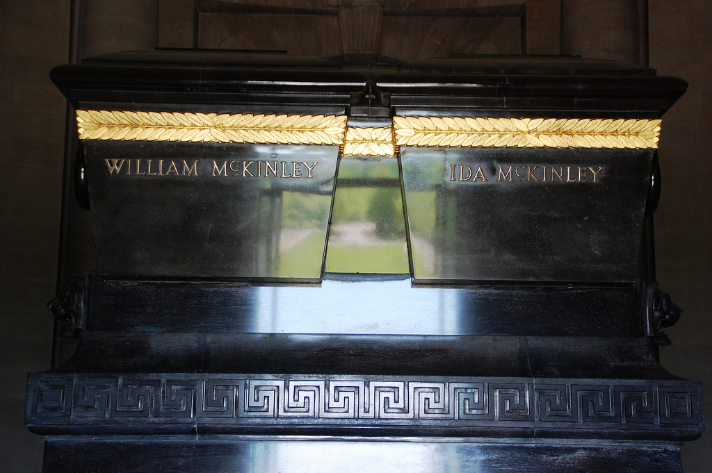 William and Ida McKinley's sarcophagus