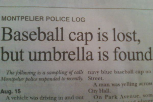 Umbrella found! 