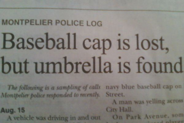 Umbrella found! 