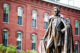 Franklin Pierce Statue in Concord