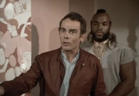 Dean Stockwell and Mr. T