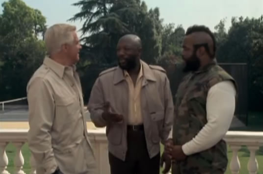 Isaac Hayes thanks Hannibal and B.A.