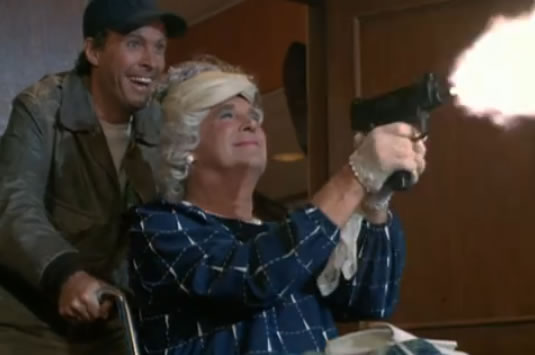 Mama Murdock on a shooting spree