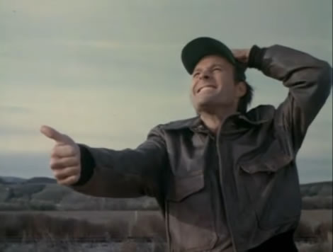 Murdock tries to hitchhike on a plane!