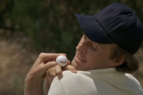Murdock and a talking golf ball