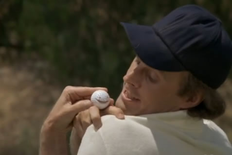 Murdock and a talking golf ball