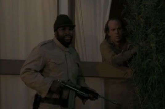 B.A. and Murdock in a very sunny night