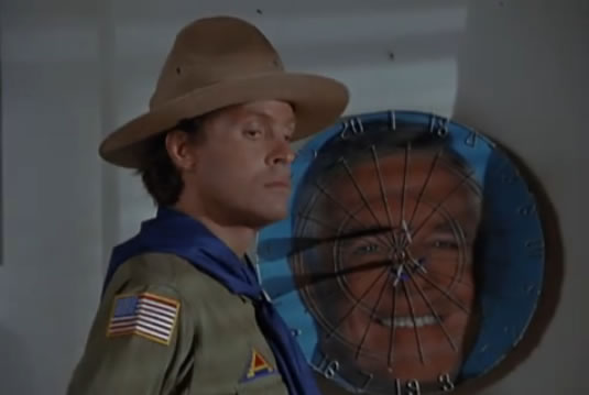 Fulbright's Hannibal Smith dartboard