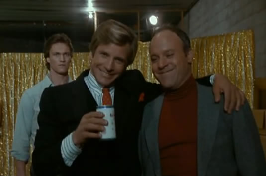 Face and Webb selling soda on TV