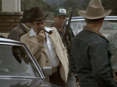 Stuart Whitman and his henchmen