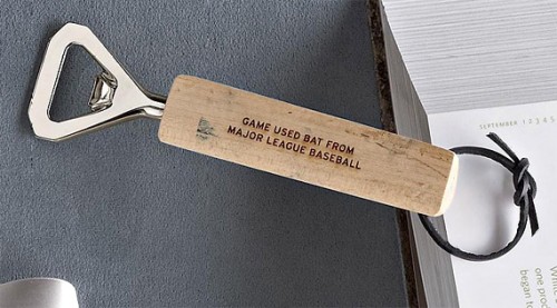 Bottle Opener: 'Game Used Bat From Major League Baseball'