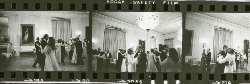 Gerald and Betty Ford dancing