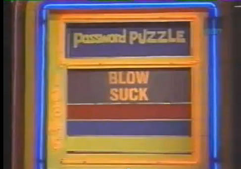Password board: Blow and suck