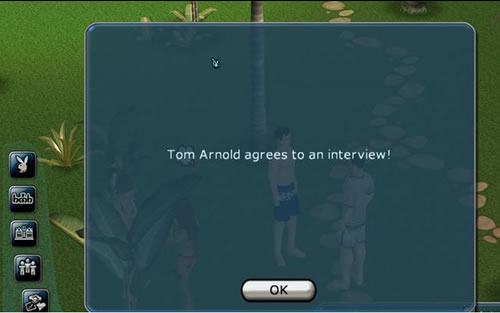 Tom Arnold agrees to an interview!