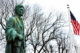 Soldier Lincoln statue