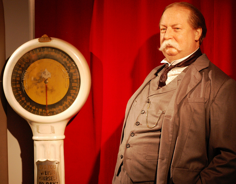 William Howard Taft figure at Madame Tussaud's