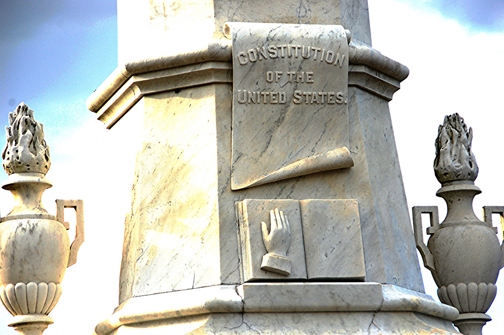 Andrew Johnson's grave marker