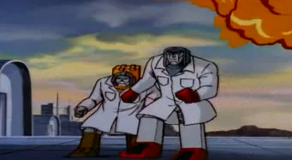 Autobots in lab coats!