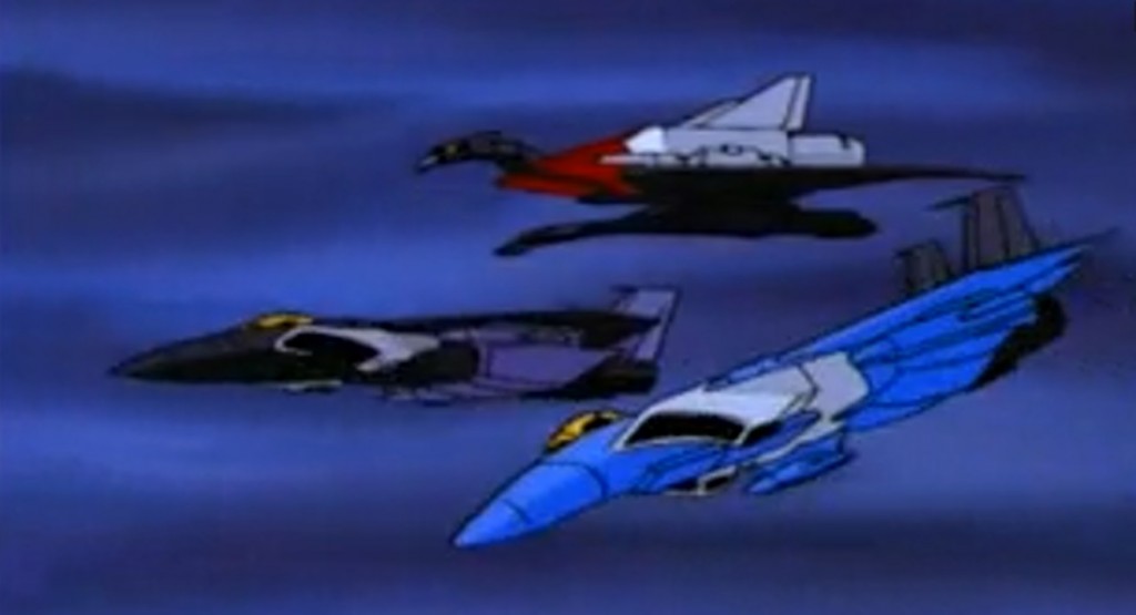 Skywarp, Thundercracker and Laserbeak