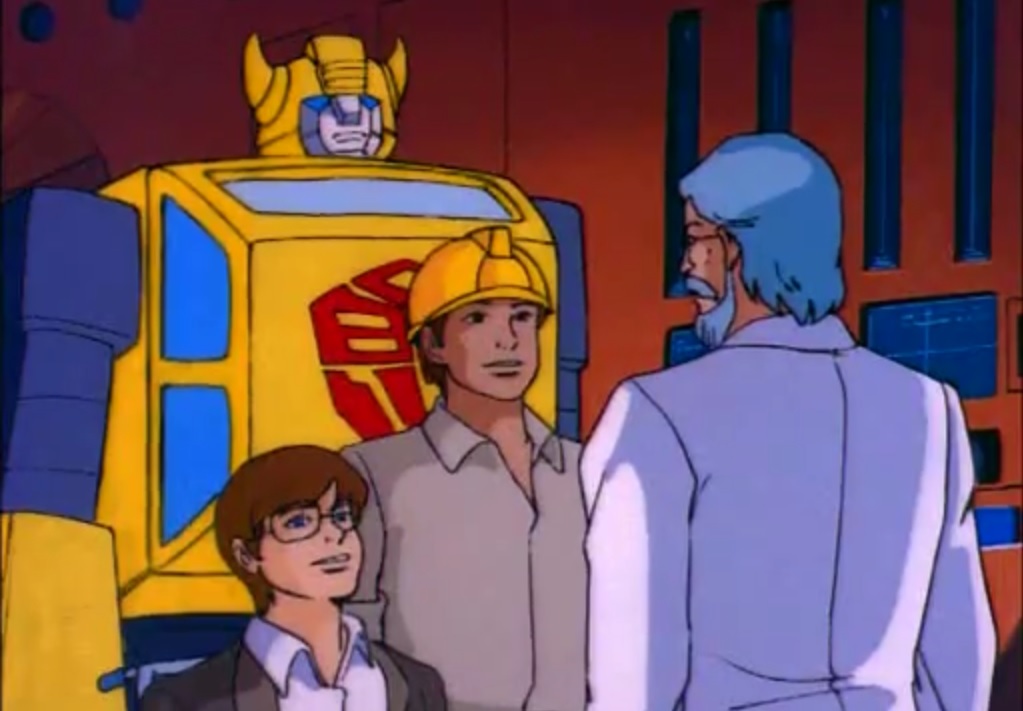 Chip, Bumblebee, Spike and Dr. Alkazar