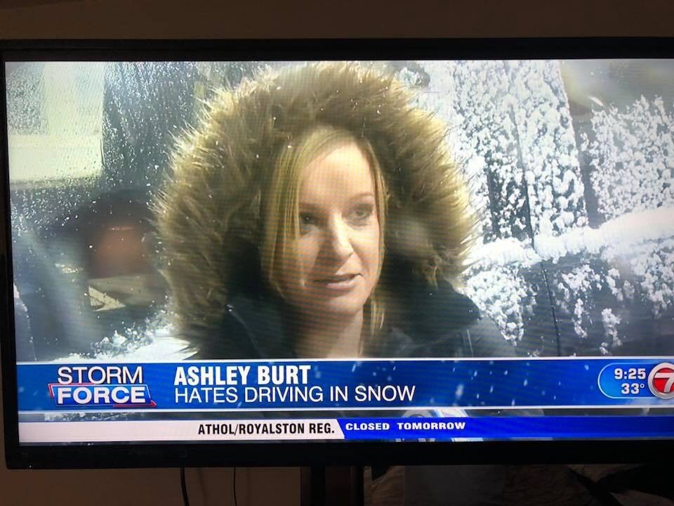 Ashley Burt: Hates Driving In Snow