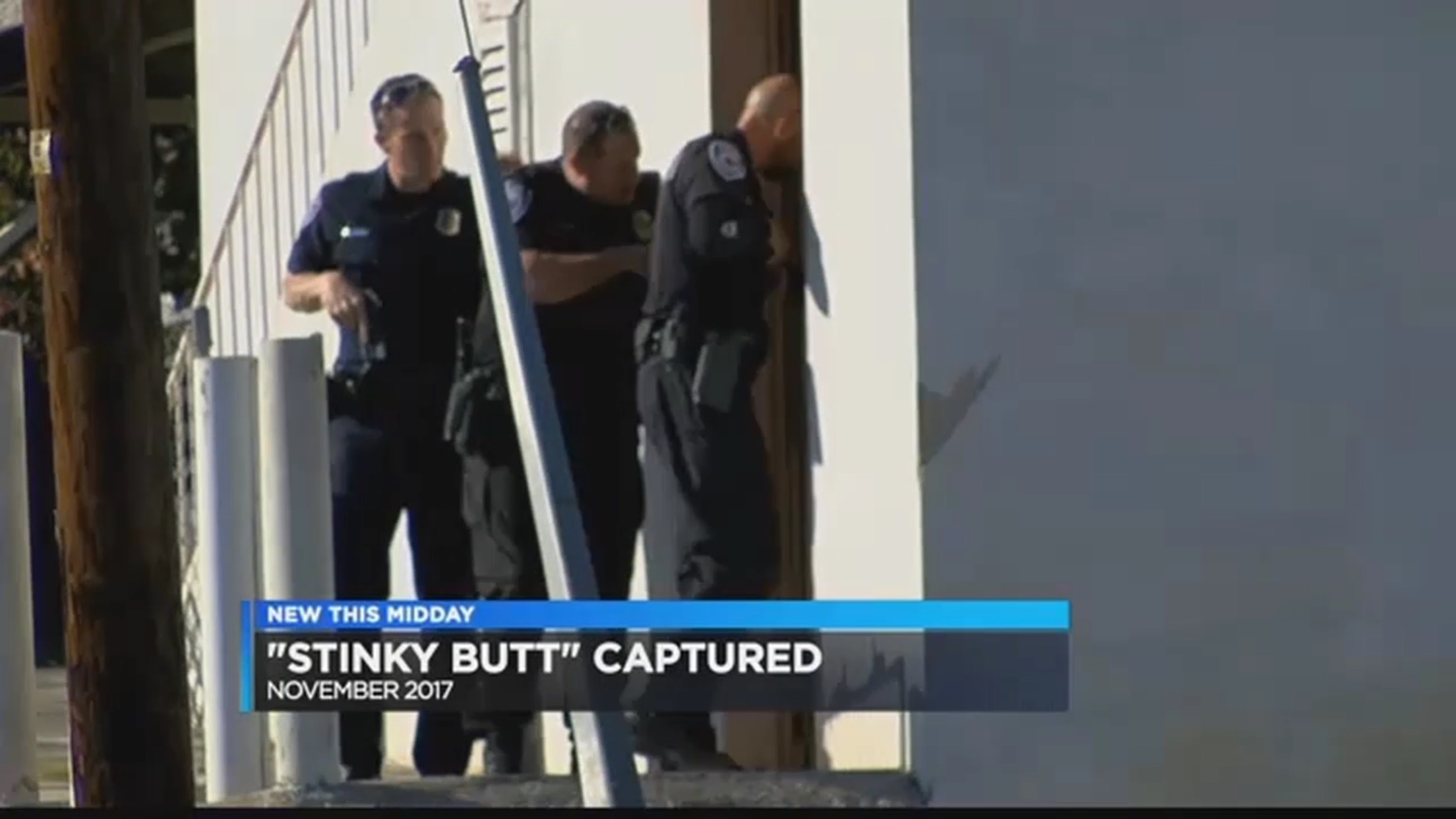 "Stinky Butt" Captured