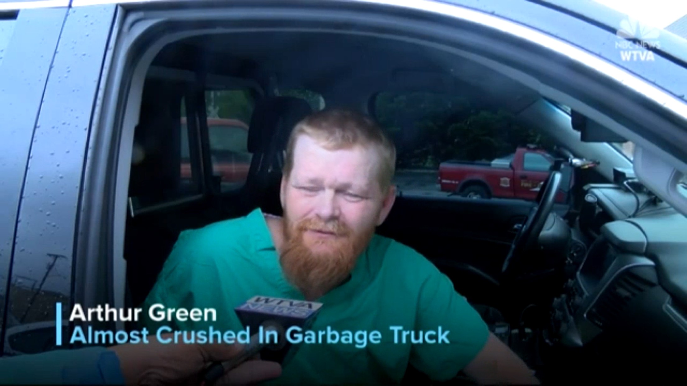 Arthur Green: Almost Crushed In Garbage Truck