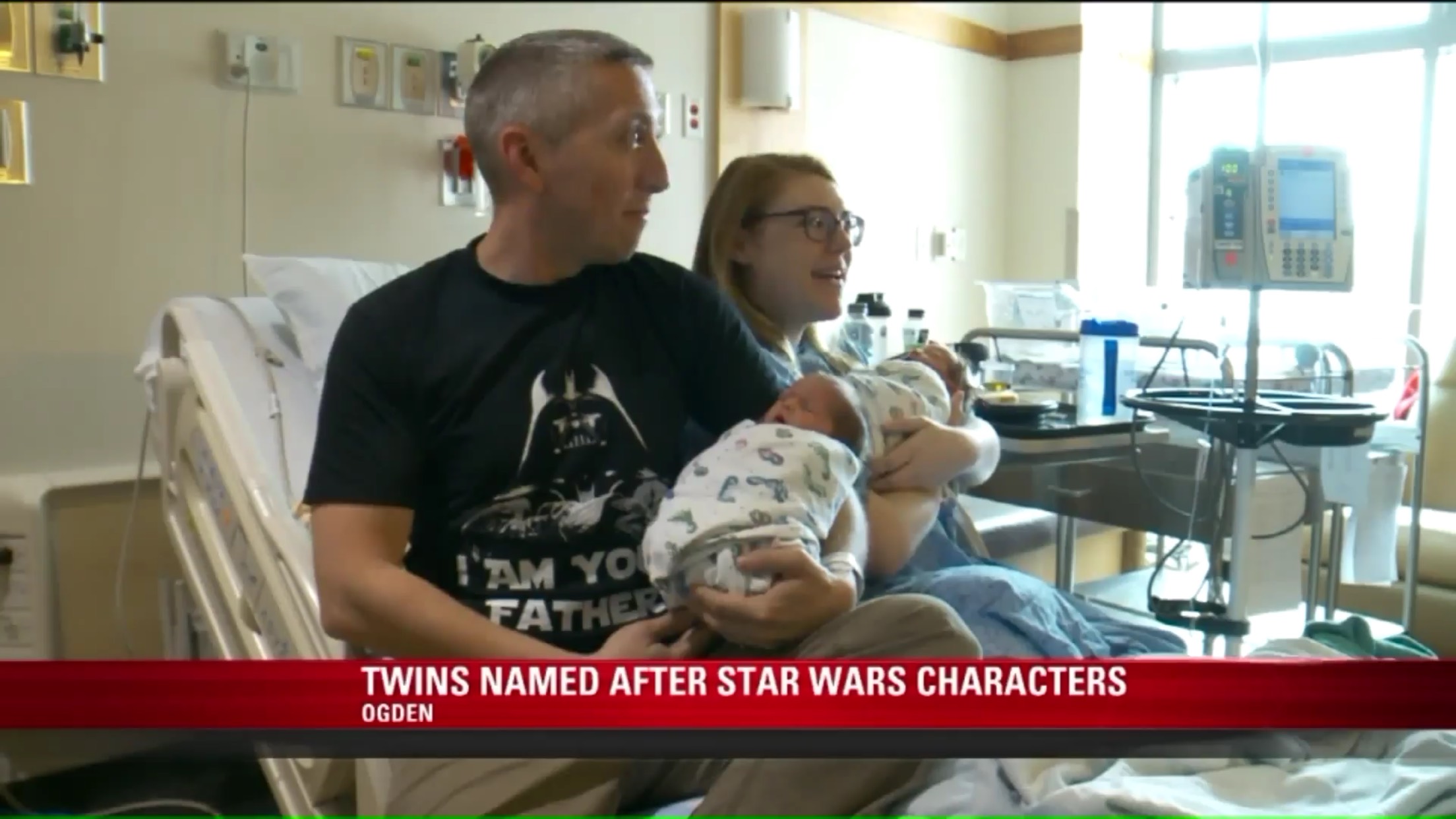 Twins Named After Star Wars Characters