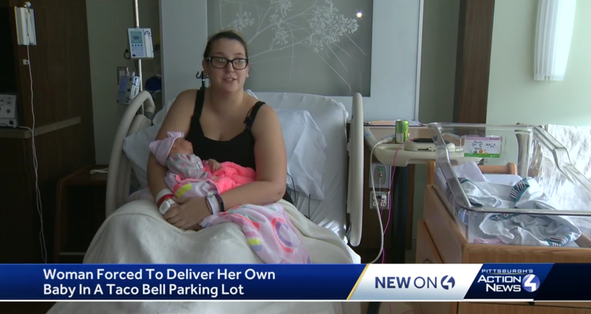 Woman Forced To Deliver Her Own Baby In Taco Bell Parking Lot