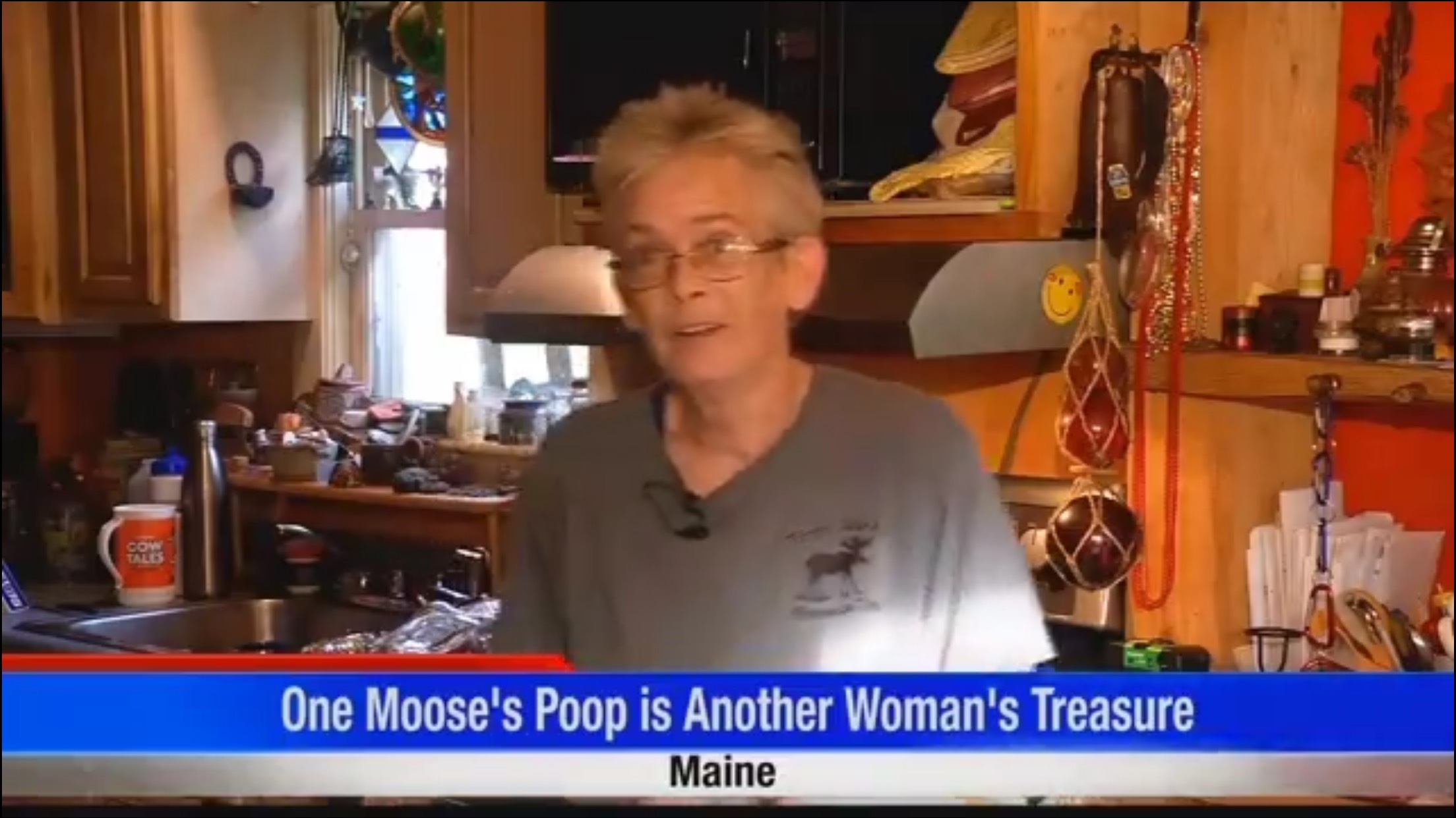 One Moose's Poop Is Another Woman's Treasure