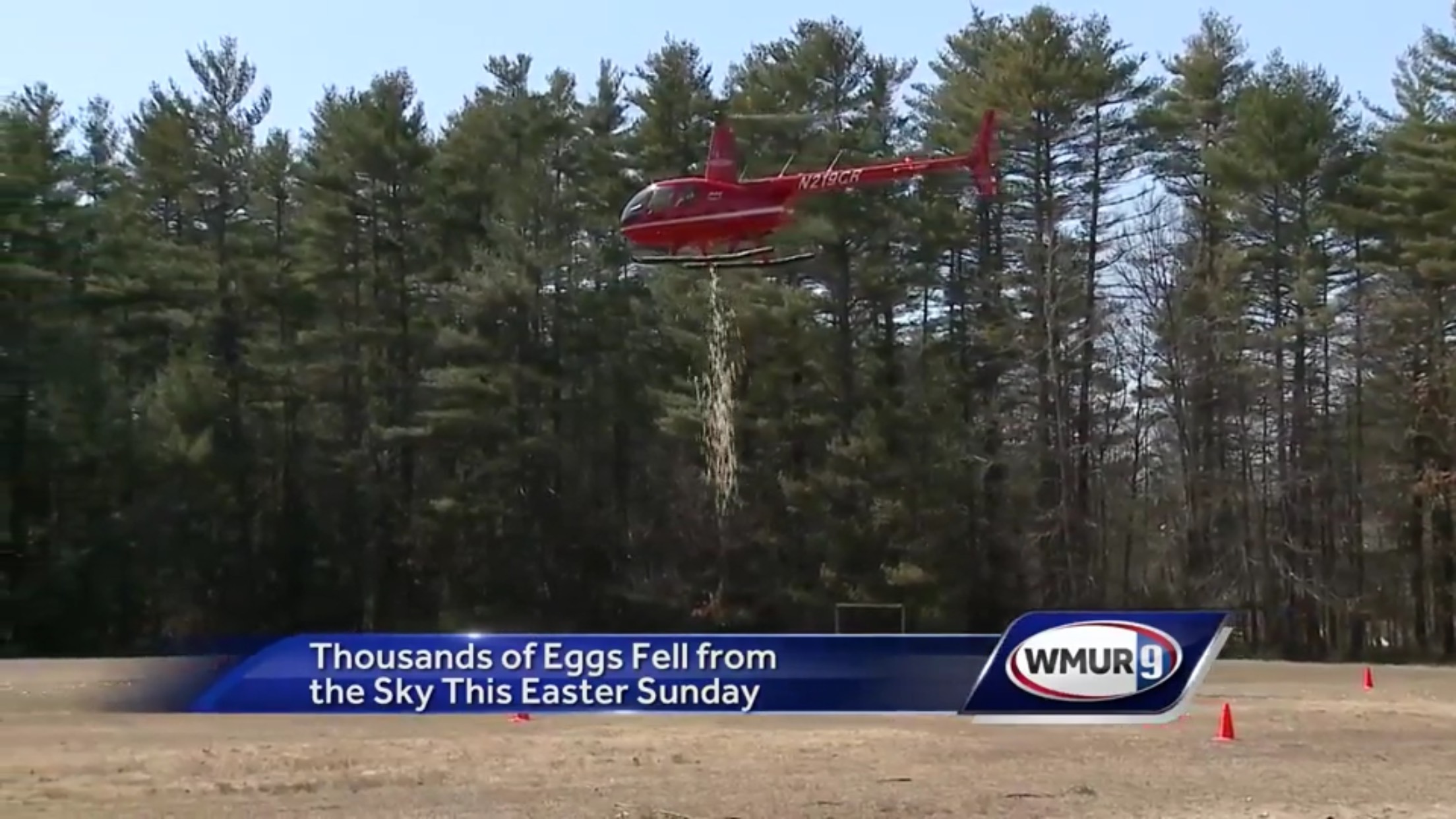 Thousands of Eggs Fell From The Sky This Easter Sunday