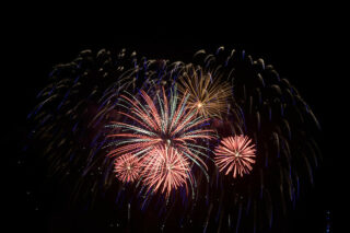 A fireworks show in Nevada for Independence Day 2015. (Photo by Leticia Roncero via Flickr/Creative Commons https://flic.kr/p/uS2Mz5)