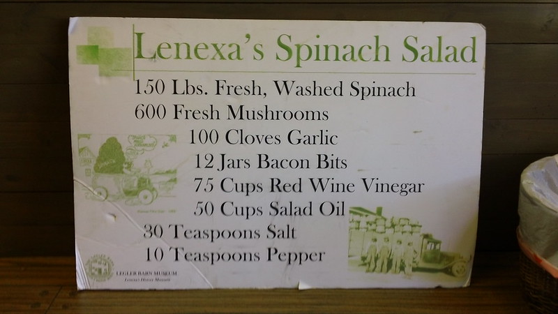 Recipe for Lenexa's Spinach Salad (photo by Kansas Tourism via Flickr/Creative Commons https://flic.kr/p/dch2vL)