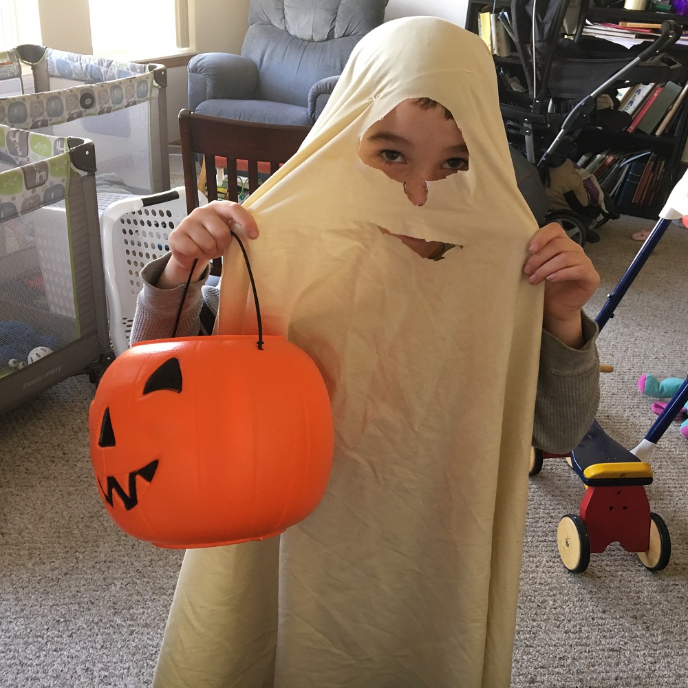 Boo! It’s a ghost – Brady Carlson