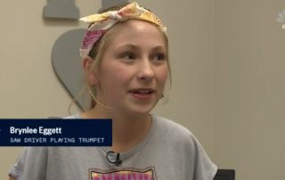 Brynlee Eggett: Saw Driver Playing Trumpet
