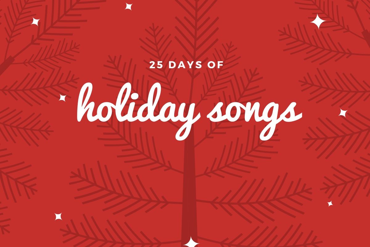 25 days of holiday songs logo